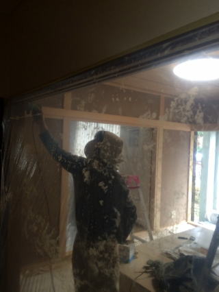 灰汁抜き作業です