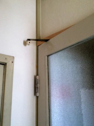 ストッパーもつけました。